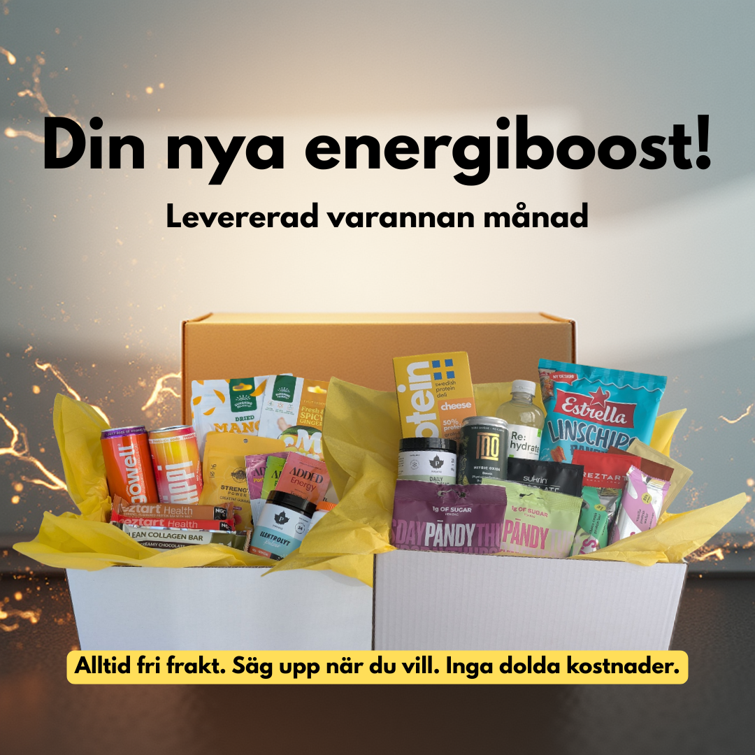 Energiboxen – Prenumeration (varannan månad)